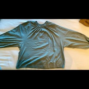 Everlane blue blouse